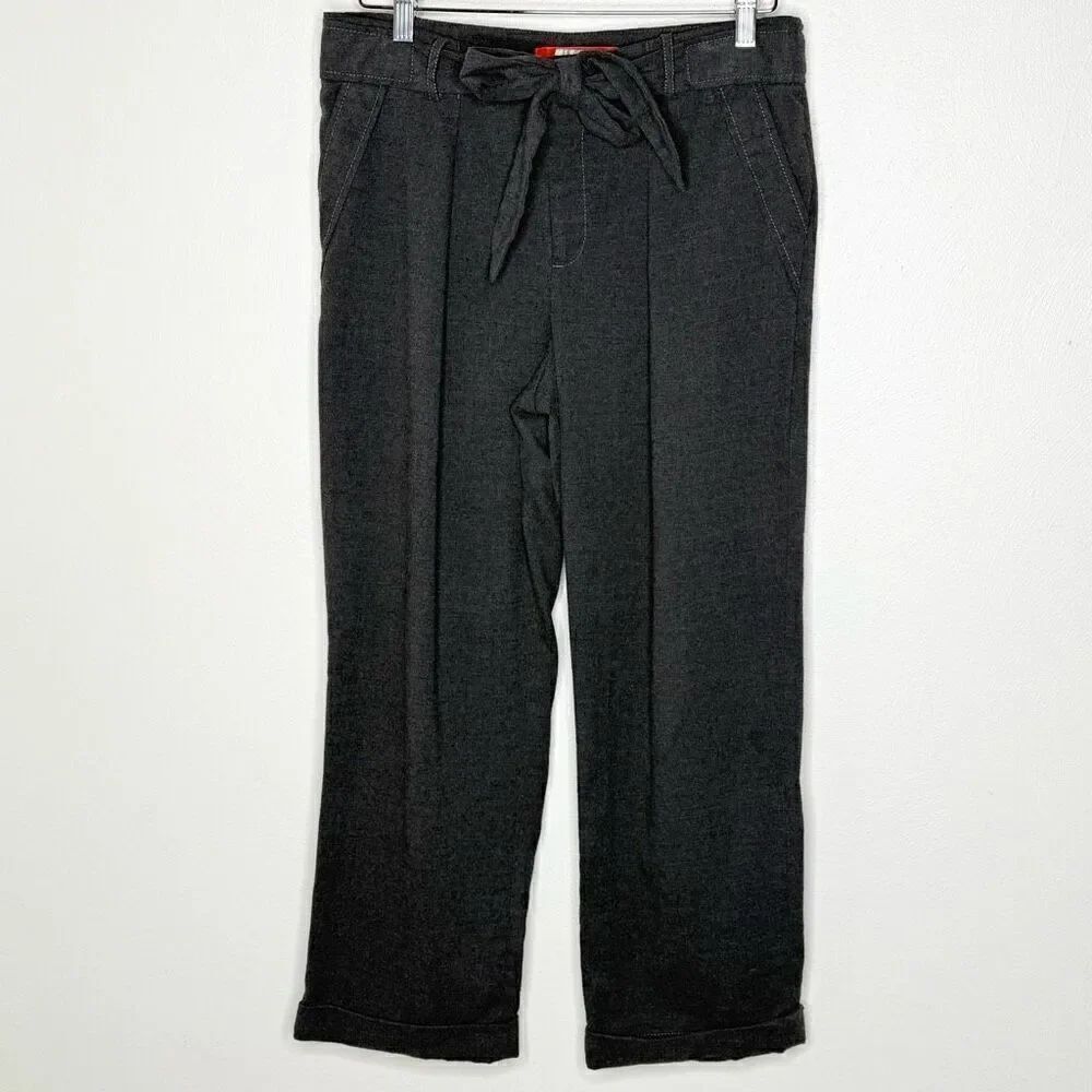 Anthropologie Cartonnier Gray Flannel Ankle Trousers - Women’s US 8
